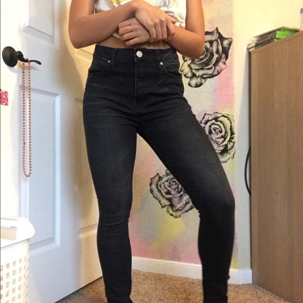 BDG black high rise jeans